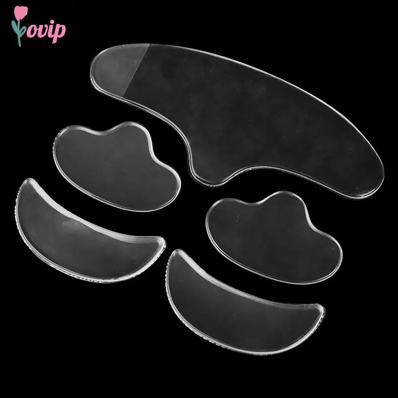 5PCS Silicone Anti-Wrinkle Patches – Face & Neck Lifting Pads