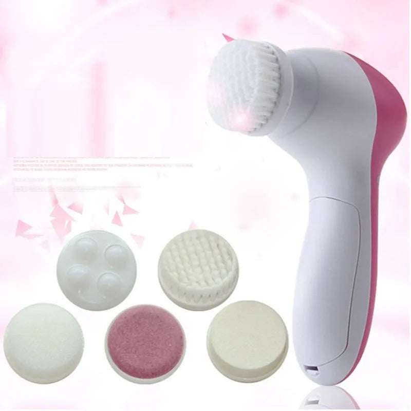 5-in-1 Facial Cleanser – Blackhead & Pore Cleaning Device