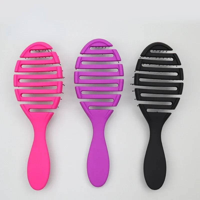 Wet & Dry Hair Brush – Anti-Static Detangling Massage Comb