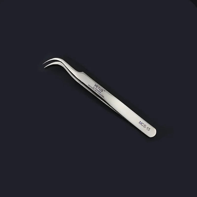 Vetus Premium Eyelash Tweezers – Fine Tip Tool