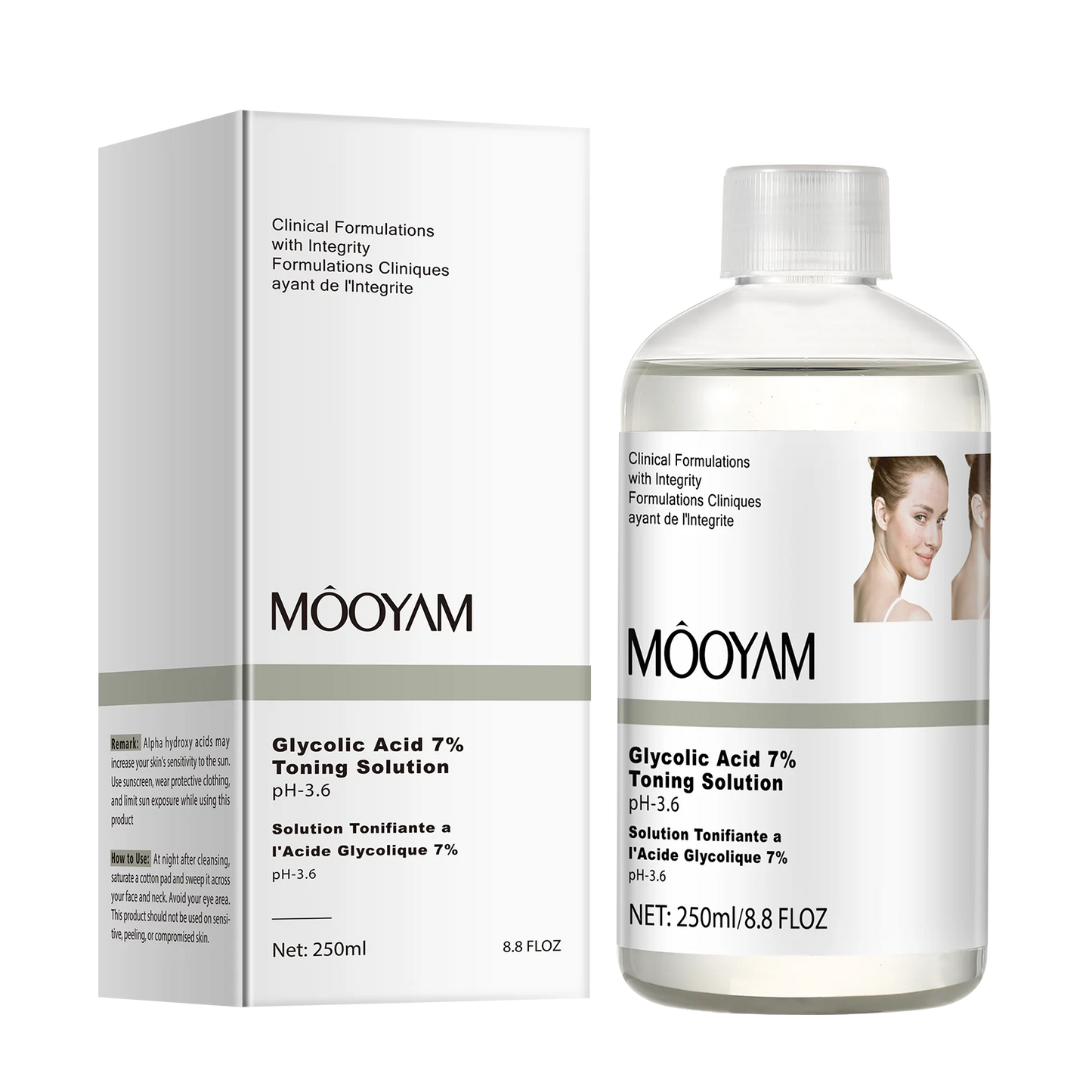 7% Glycolic Acid Toner – Hydrating & Exfoliating (250ml)