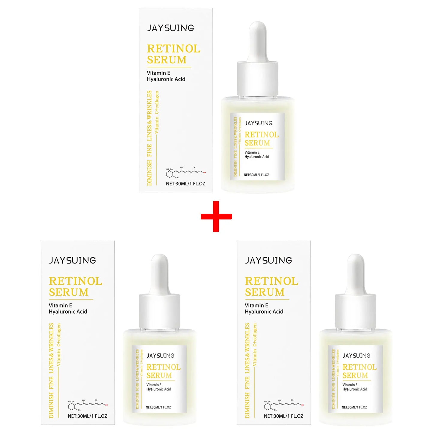 Retinol Eye Serum – Collagen & Hyaluronic Acid Anti-Puffiness
