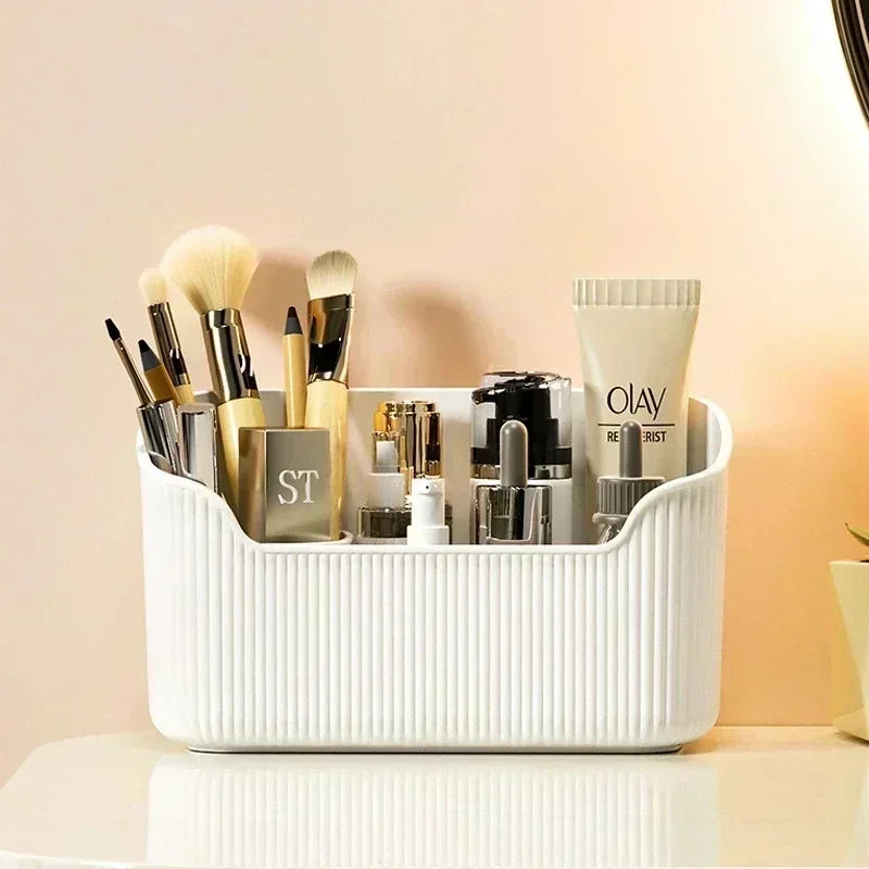 Matte Cosmetic Organizer Box – Makeup Storage Tray