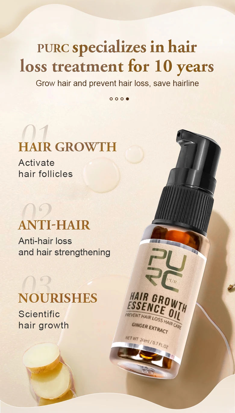 Ginger Hair Spray – Strengthening & Repairing Serum