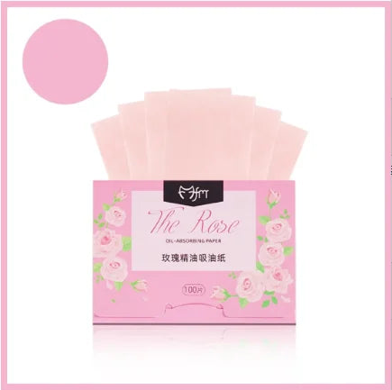 Oil Blotting Paper – 100pcs Portable Face Wipes