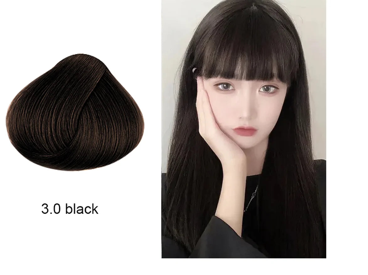 Mokeru Argan Hair Dye – Dark Brown Shampoo, 500ml