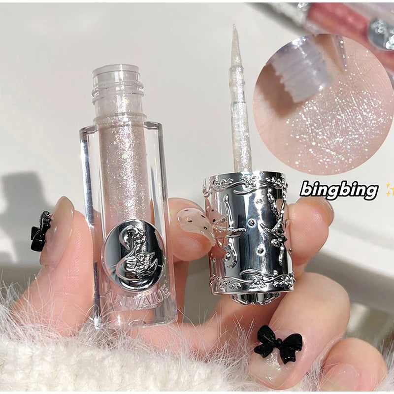 5 Colors Glitter Liquid Eyeshadow – Waterproof Shine