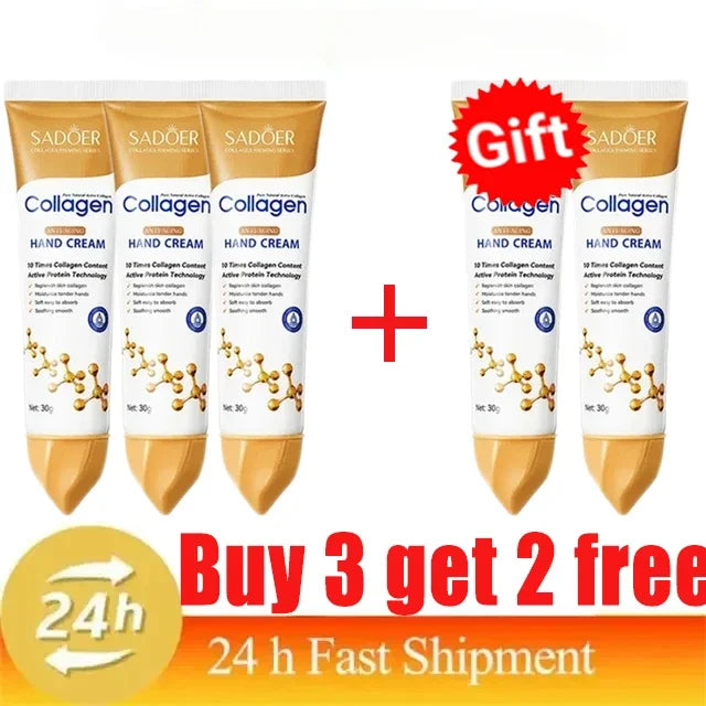 Collagen Hand Cream – Anti-Wrinkle & Repair