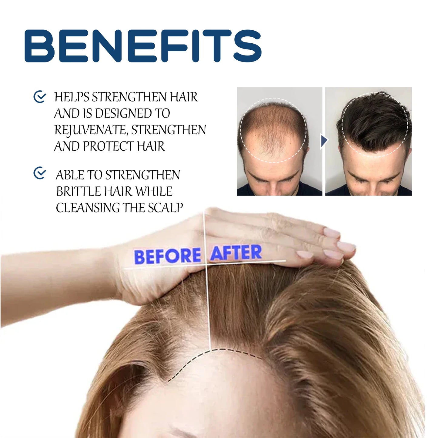 Hair Thickening Spray – Nourishing Growth & Volume, 30ml