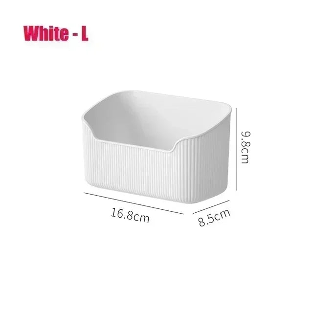 Matte Cosmetic Organizer Box – Makeup Storage Tray