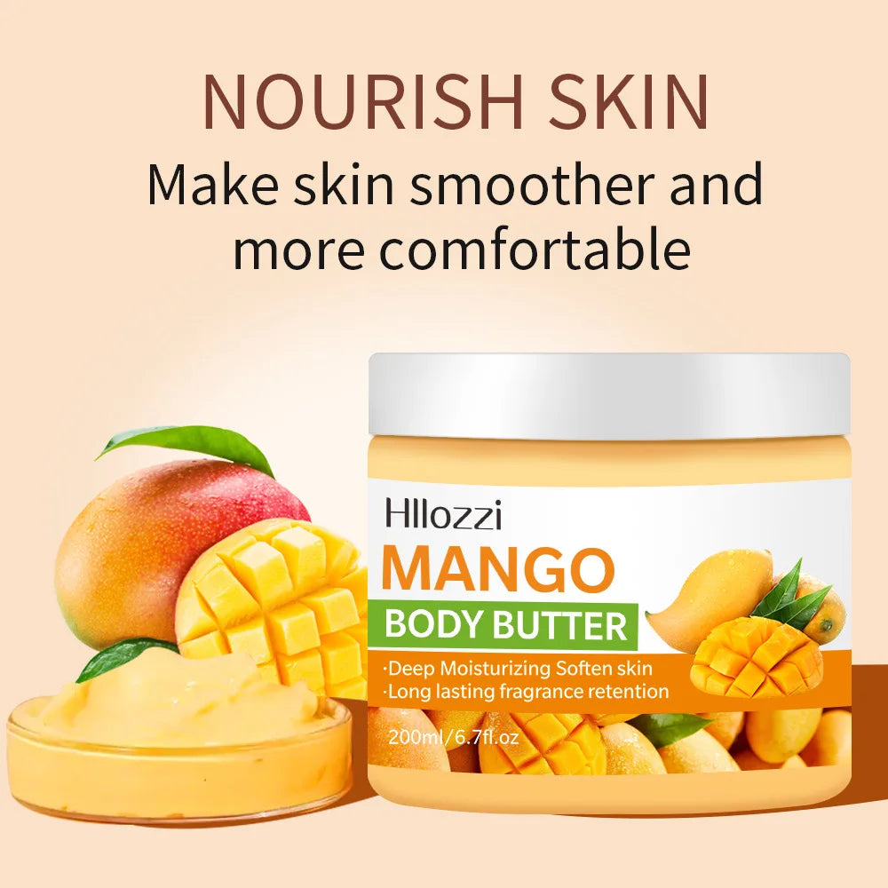 Coconut Mango Body Butter – Moisturizing & Repair Cream (200ml)