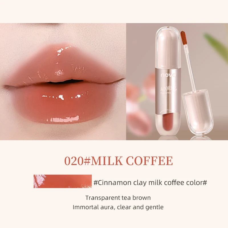 Crystal Lip Gloss Transparent Lip Oil