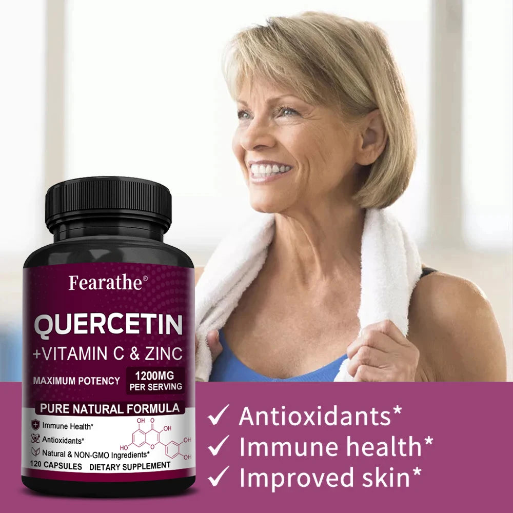 Quercetin + Vitamin C + Zinc – Immune Support