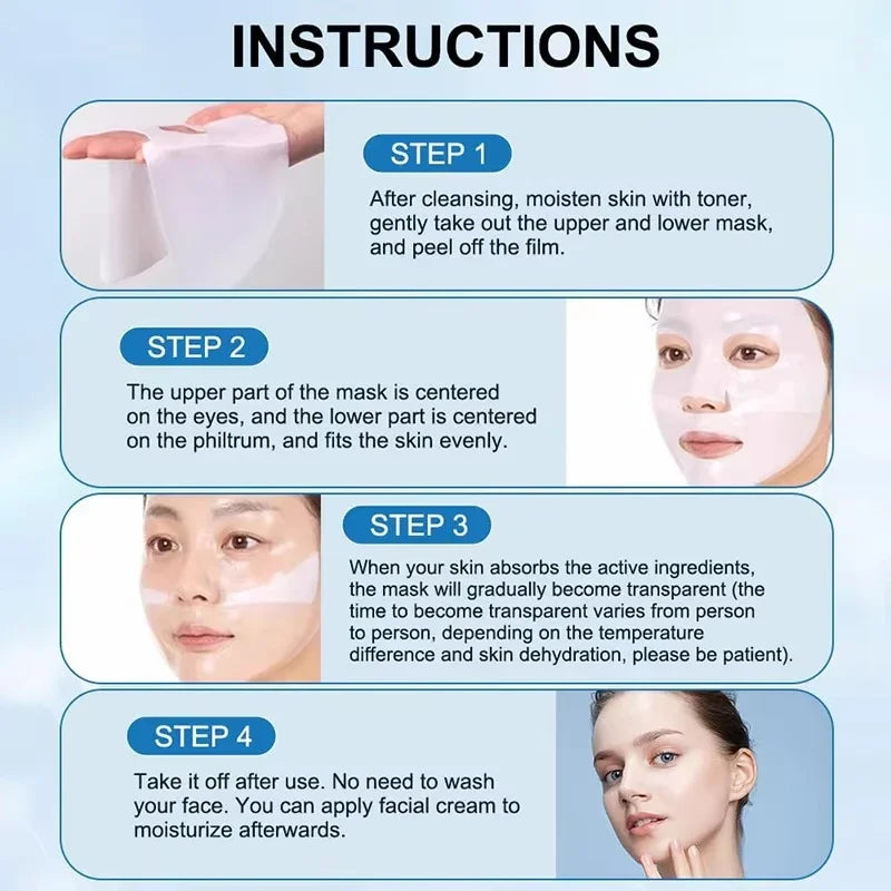 Bio Collagen Face Mask – Deep Hydrating & Pore Tightening