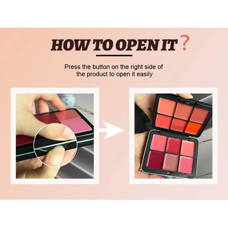 12-Color Concealer & Blush Palette – Matte Highlight & Contour