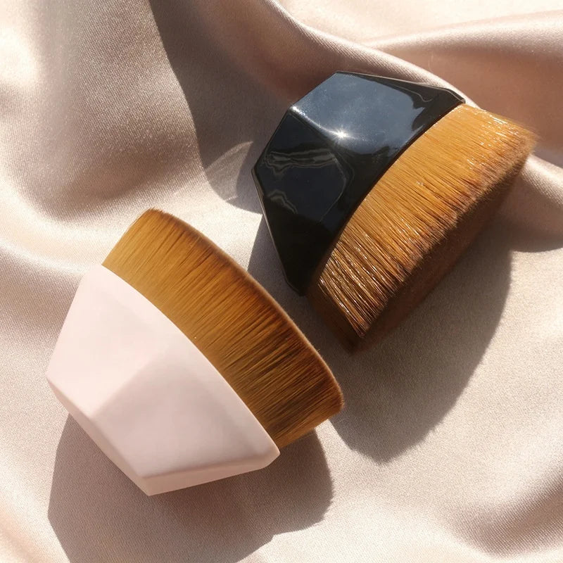 Hexagon Makeup Brush Beauty Powder Face Blush Brushes Portable Professional Foundation Brush Large Cosmetics Soft Base Make up