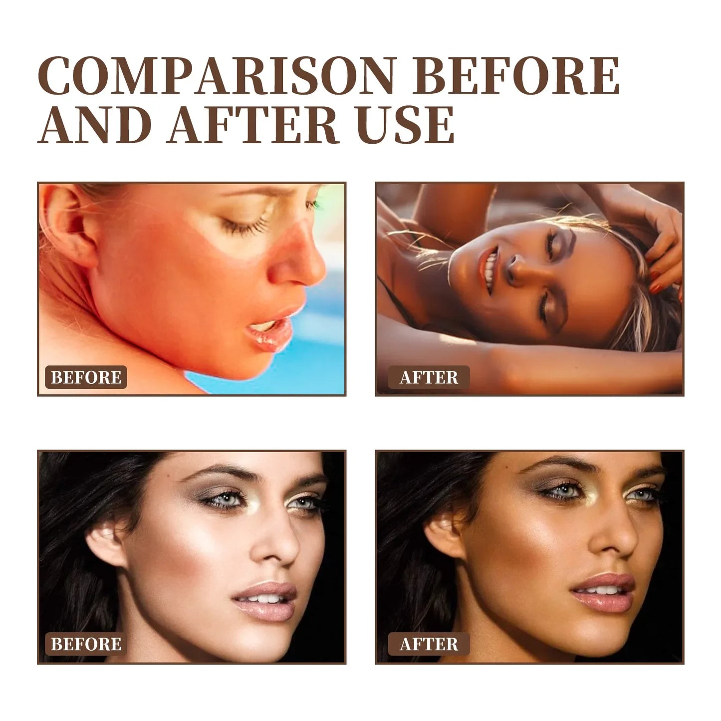 Peptide Tanning Serum – Anti-Aging Face & Body Sun Repair Drops