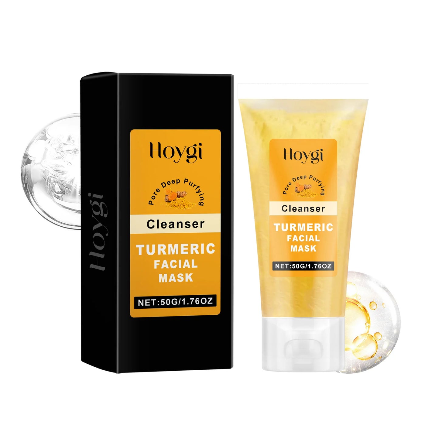 Turmeric Facial Mask – Deep Cleansing & Oil Control