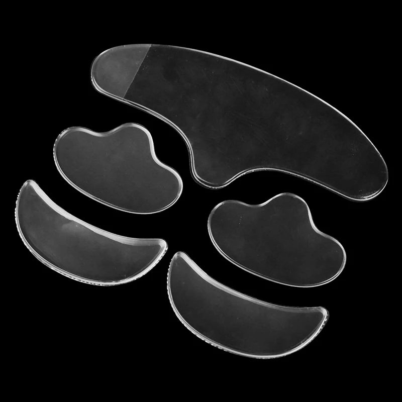 5PCS Silicone Anti-Wrinkle Patches – Face & Neck Lifting Pads