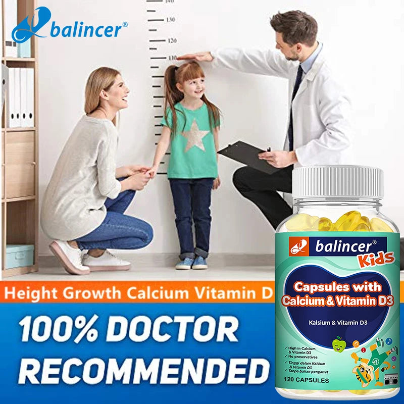 Kids’ Calcium, Vitamin K, D & Magnesium – Strong Bones & Teeth