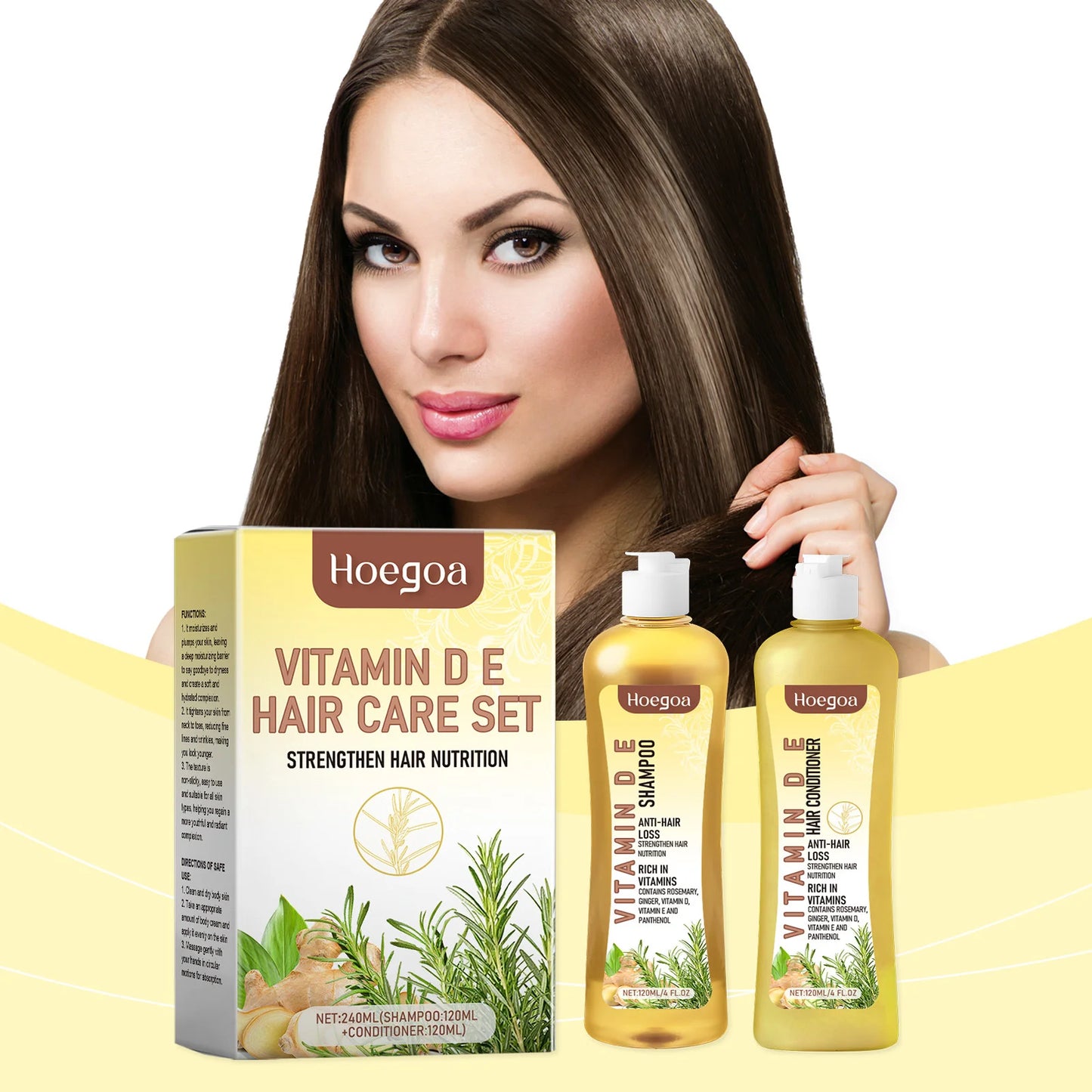 Hair Growth Shampoo & Conditioner – Nourish & Smooth