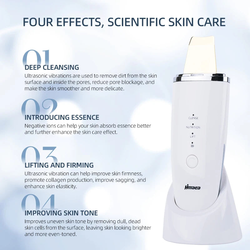 Ultrasonic Face Spatula – Blackhead & Pore Cleaner