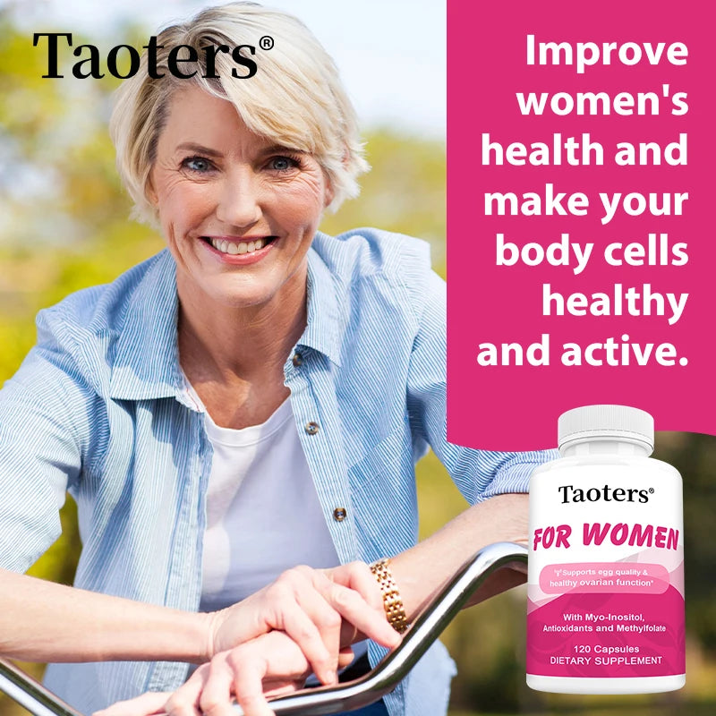 Women’s Reproductive Health Supplement – Inositol, Antioxidants & Folate
