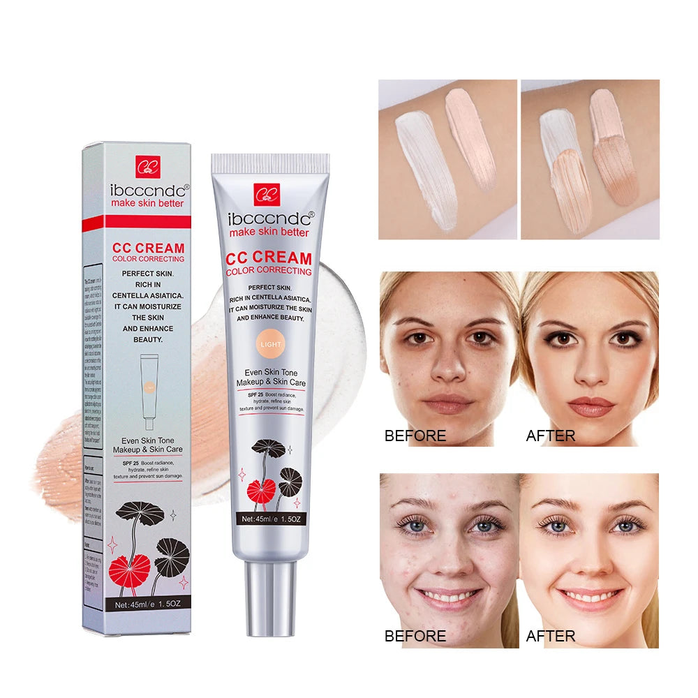 Moisturizing CC Cream – Waterproof Tinted Base