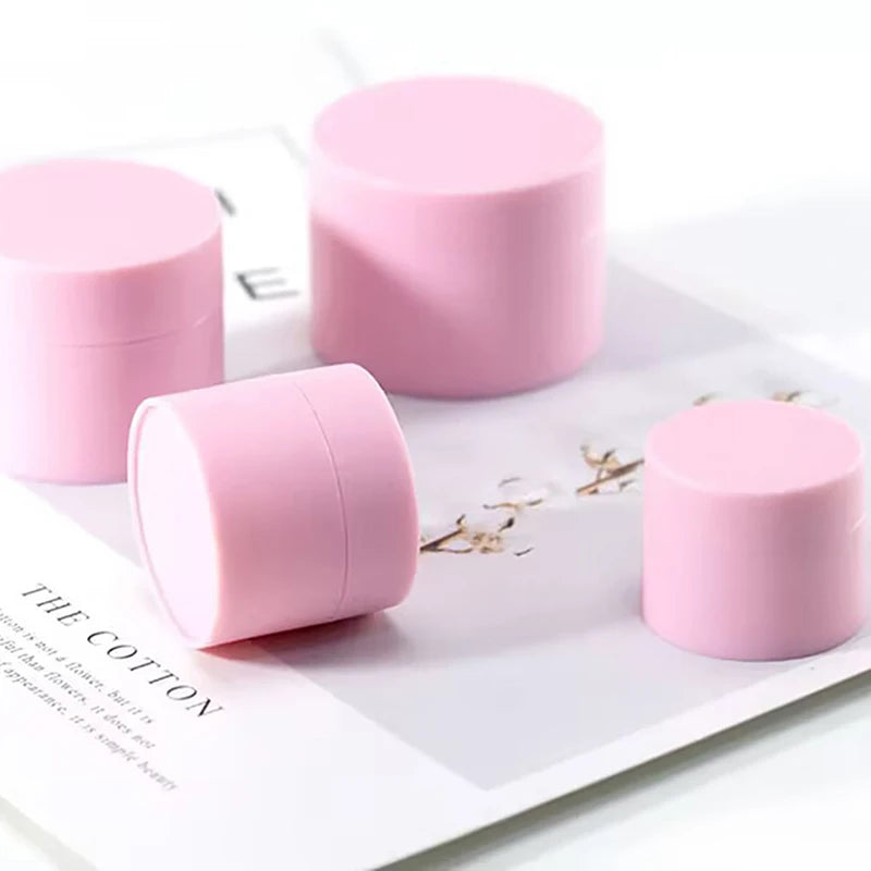 Empty Cosmetic Jars – Travel Containers for Creams & Lip Balm (5–50ml)
