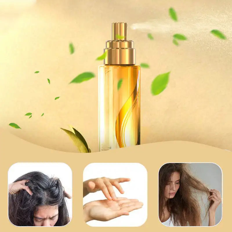 Hair Softening Spray – Lightweight Essential Oil Mist