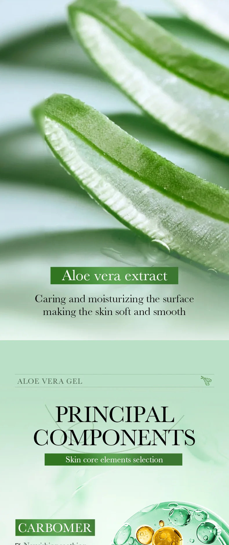 BIOAQUA Aloe Vera Gel 300g – Moisturizing & Soothing Cream