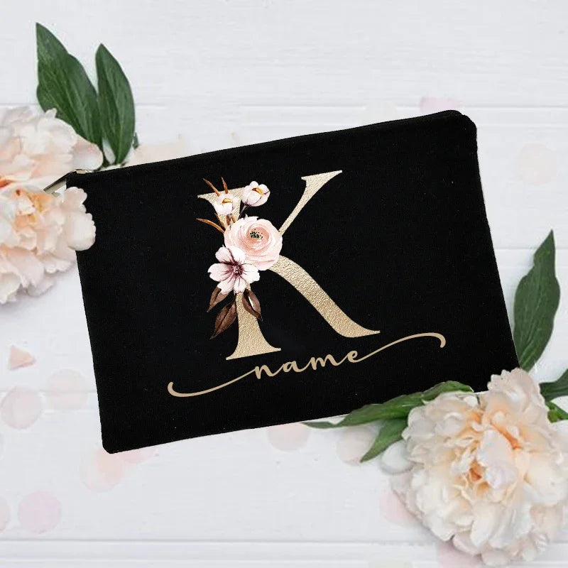 Custom Name Makeup Bag – Personalized Cosmetic Case