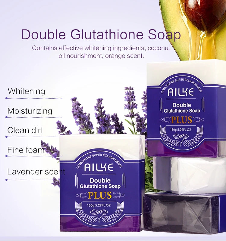 AILKE Glutathione 5-in-1 Skincare Kit – Lotion, Serum & Soap
