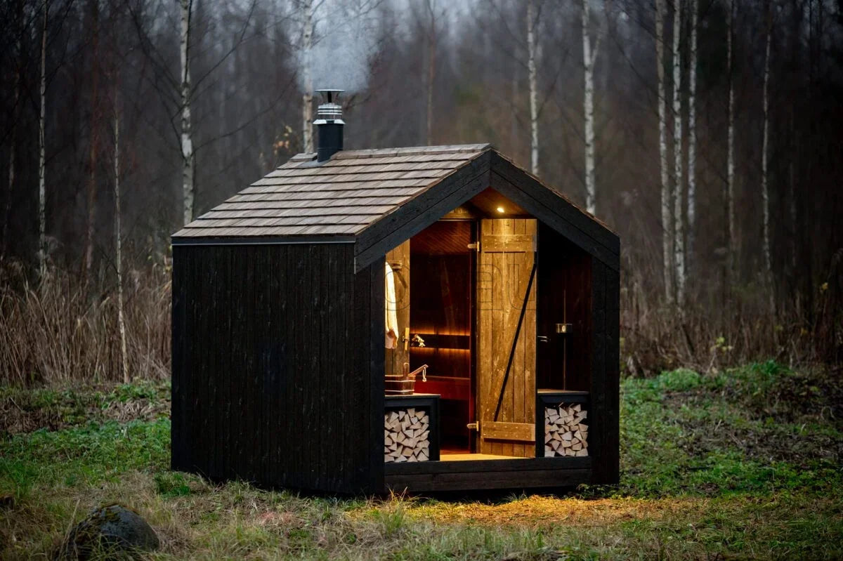 Deluxe Forest Sauna Cabin – Relaxation & Wellness Therapy