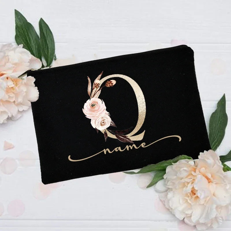 Custom Name Makeup Bag – Personalized Cosmetic Case