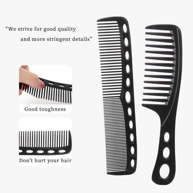 6-Piece Hair Comb Set – Professional Styling Tools