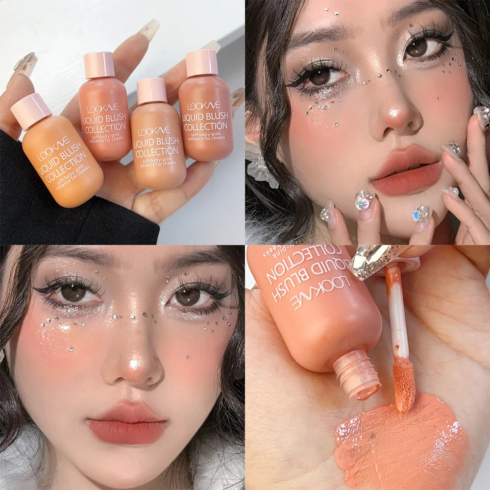 Waterproof Liquid Blush – Long-Lasting Velvet Face Tint