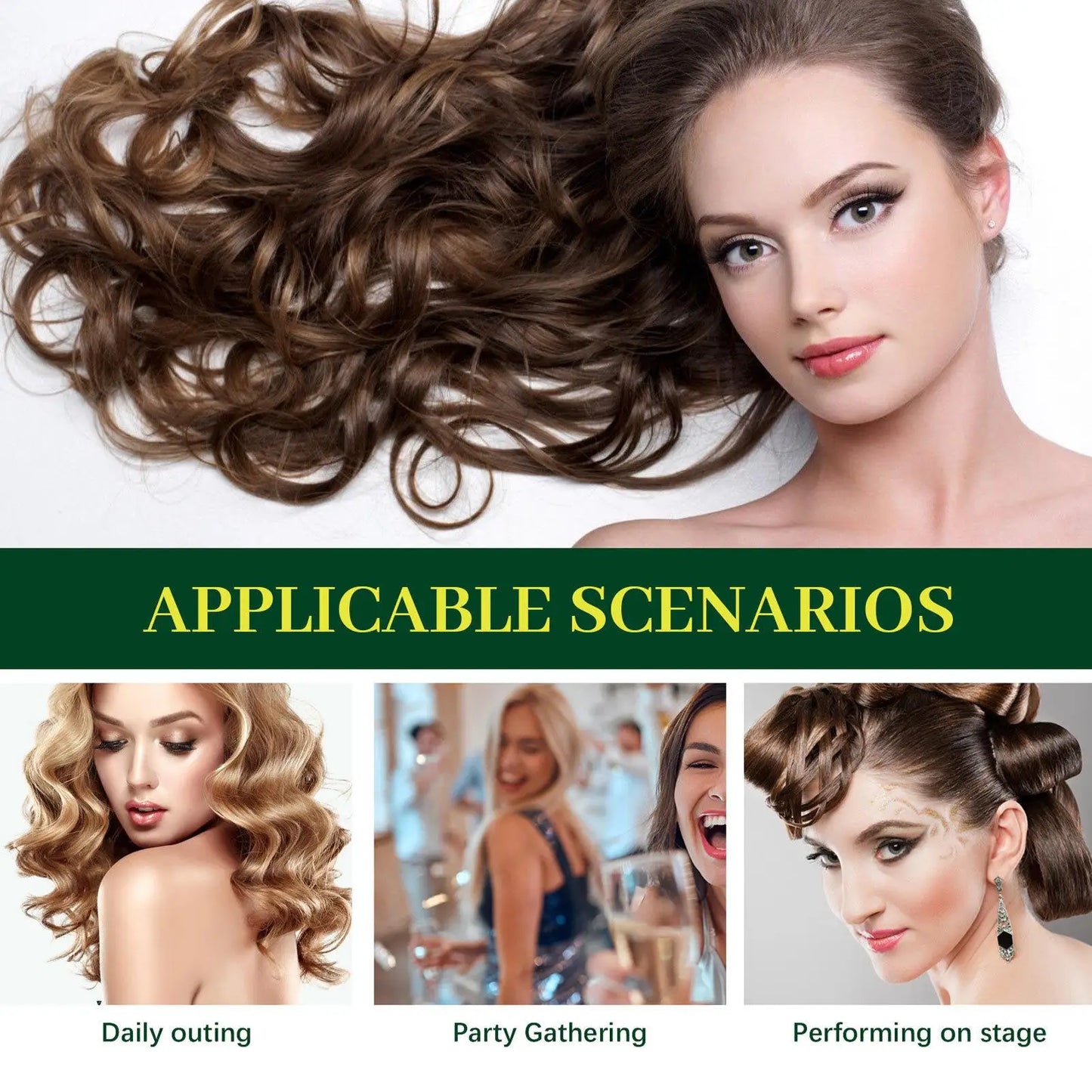 Olive Oil Hair Mousse – Nourishing Styling Foam, 60ml