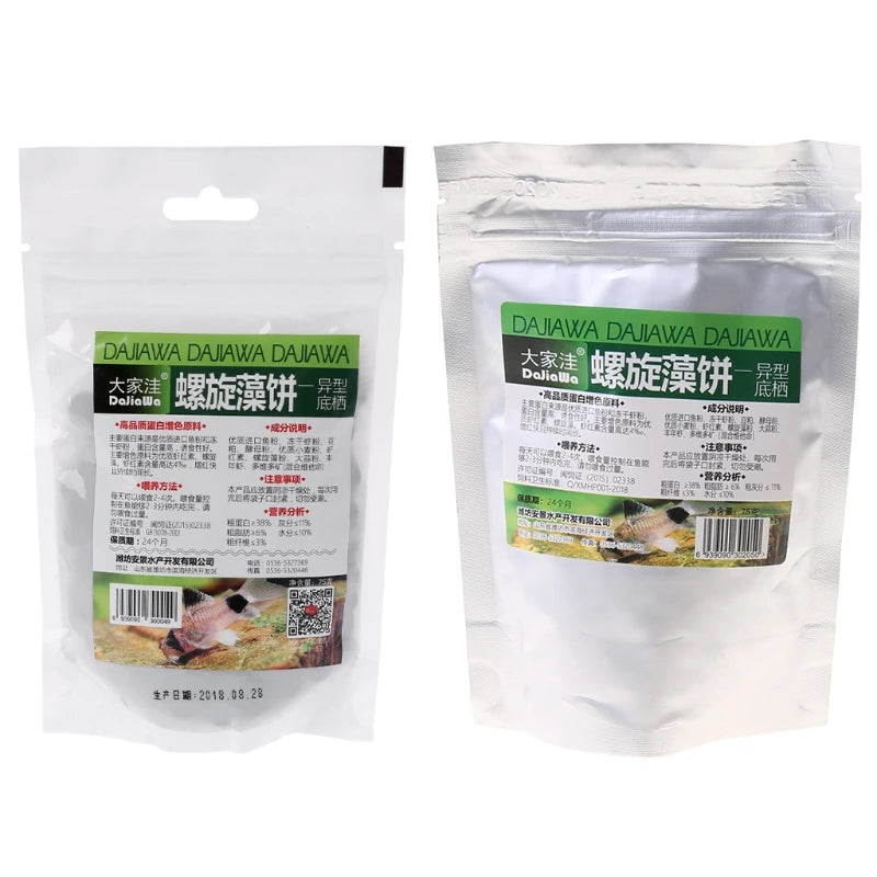 Small Fish Spirulinas Tablets Improving Immune System Blended-Diet
