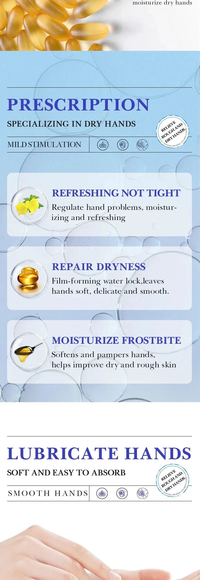 Whitening Hand Cream – Anti-Wrinkle & Repair Lotion