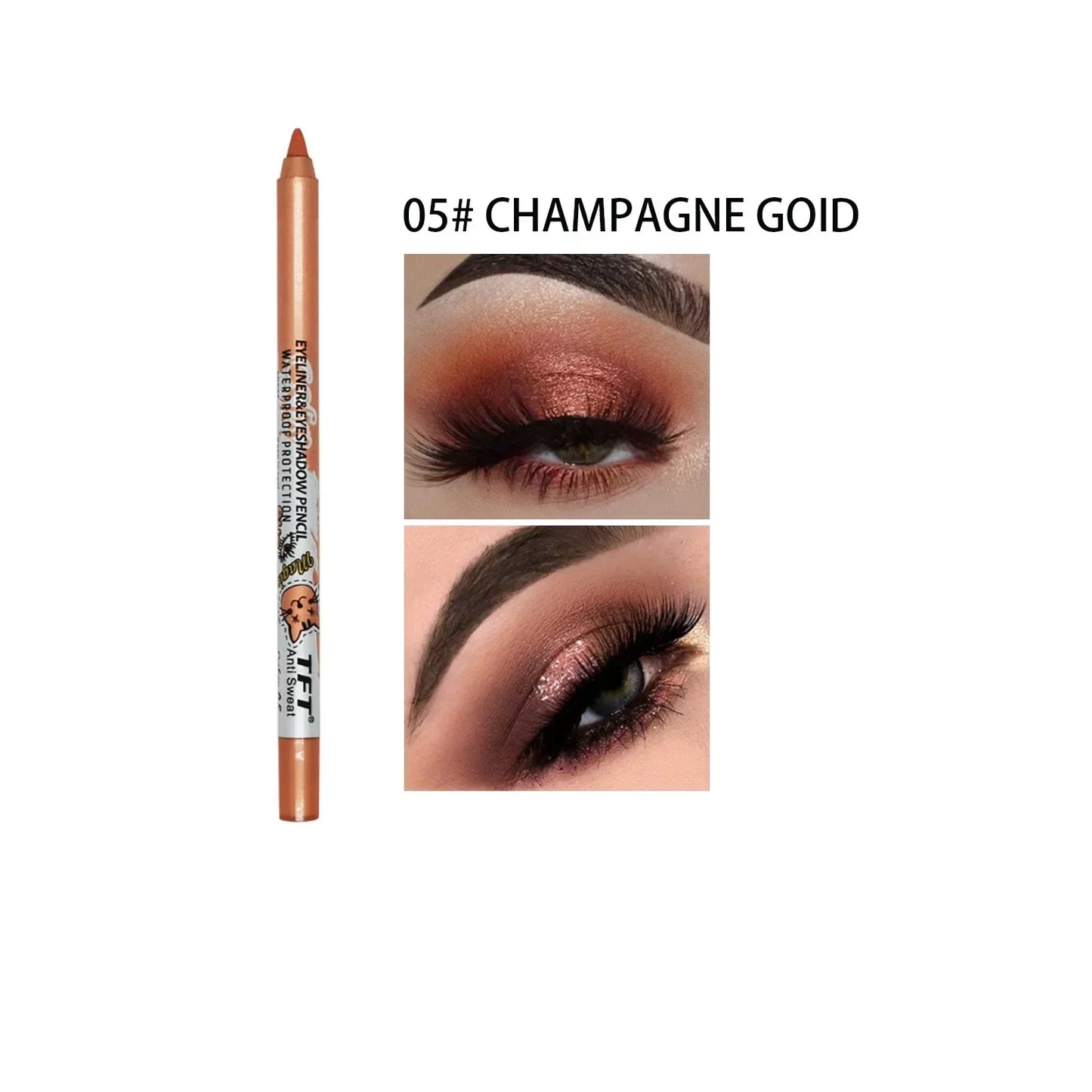 Colorful Eyeliner Pencil – Waterproof Quick-Dry Makeup