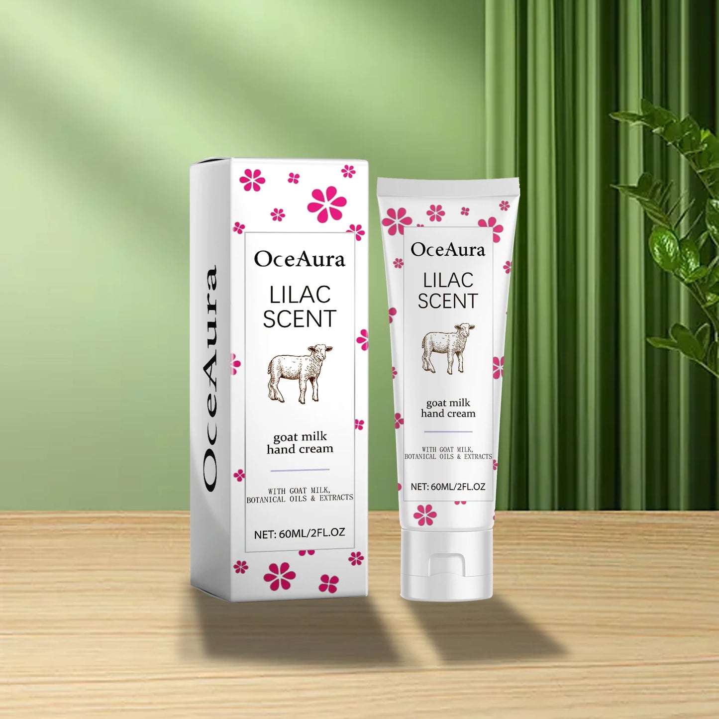 OceAura Goat Milk Hand Cream – Moisturizing & Brightening