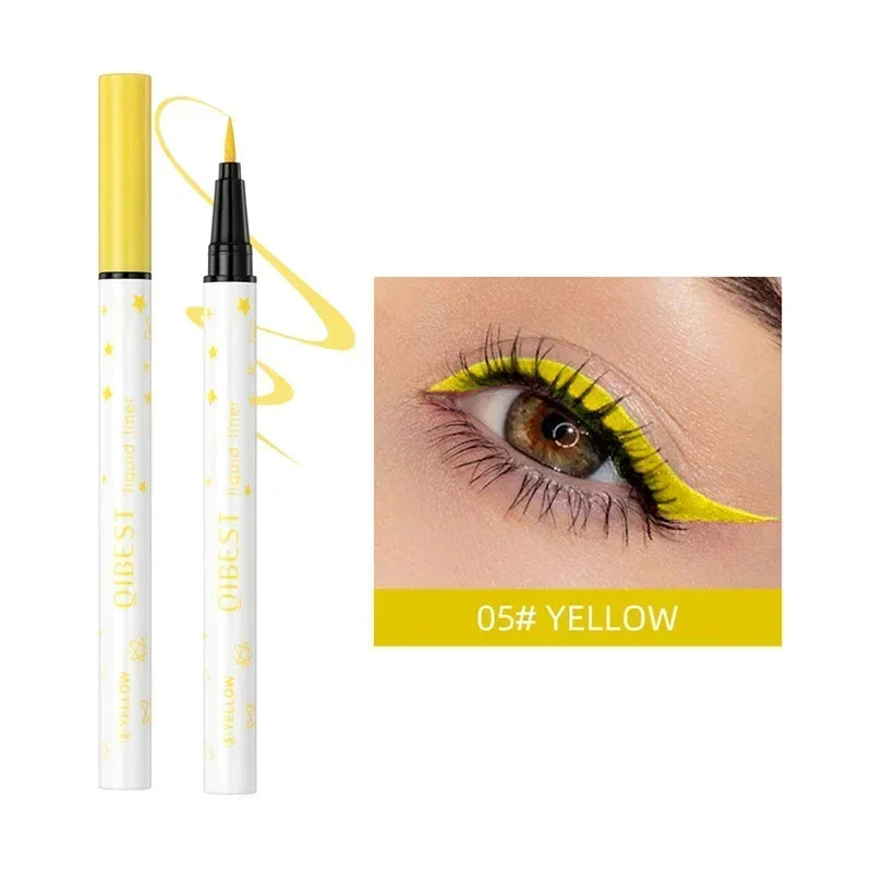 Quick Dry Eyeliner Pen – Waterproof Colorful Makeup