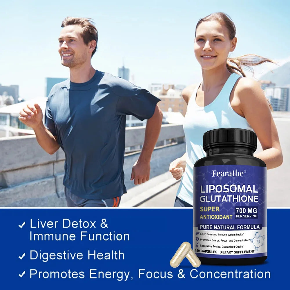 Liposomal Glutathione 700mg – Antioxidant, Detox & Skin Health