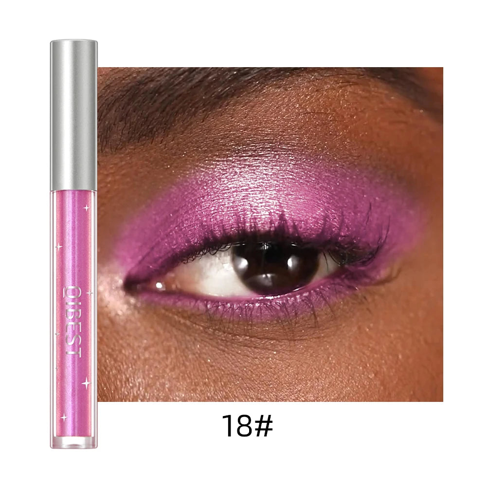 Qibest Glitter Eyeshadow – Long Lasting Shimmer