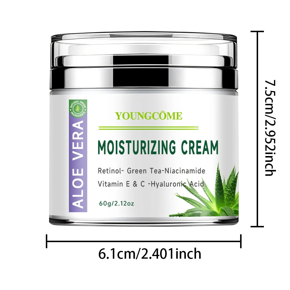 Aloe Vera Cream – Soothing & Anti-Aging Moisturizer