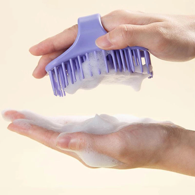 Shampoo Scalp Massager – Shower Brush Hair Comb