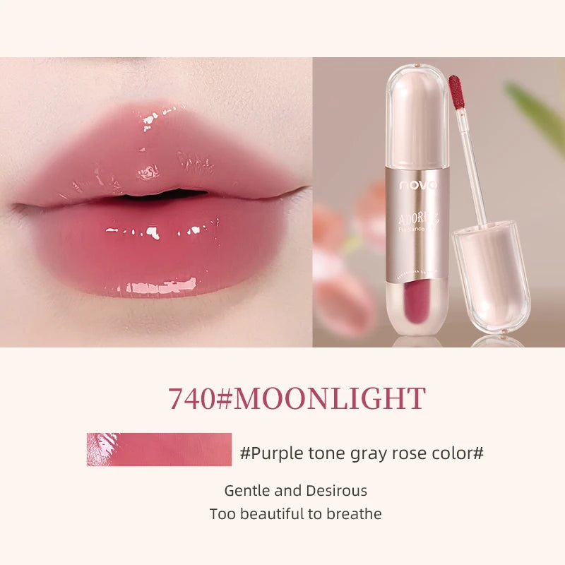 Crystal Lip Gloss Transparent Lip Oil