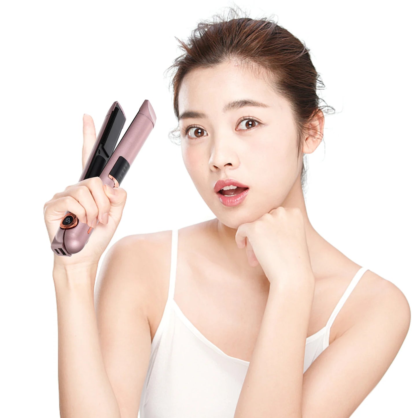 Cordless Hair Curler – Wireless Travel Hair Styling Tool