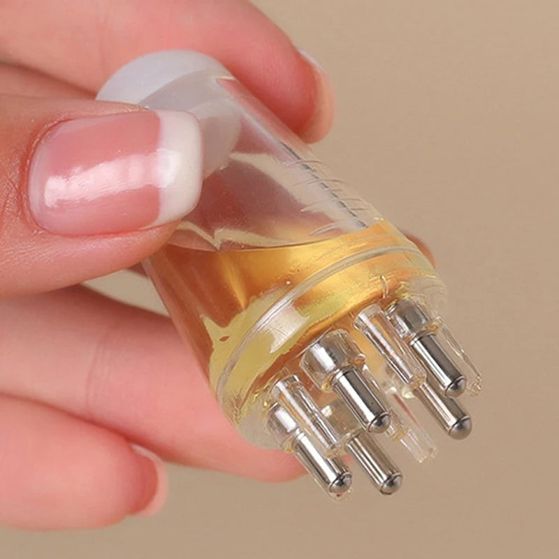 Serum Applicator Comb – Roller Ball Scalp Massager